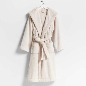 Crate&Barrel Cream Robe
